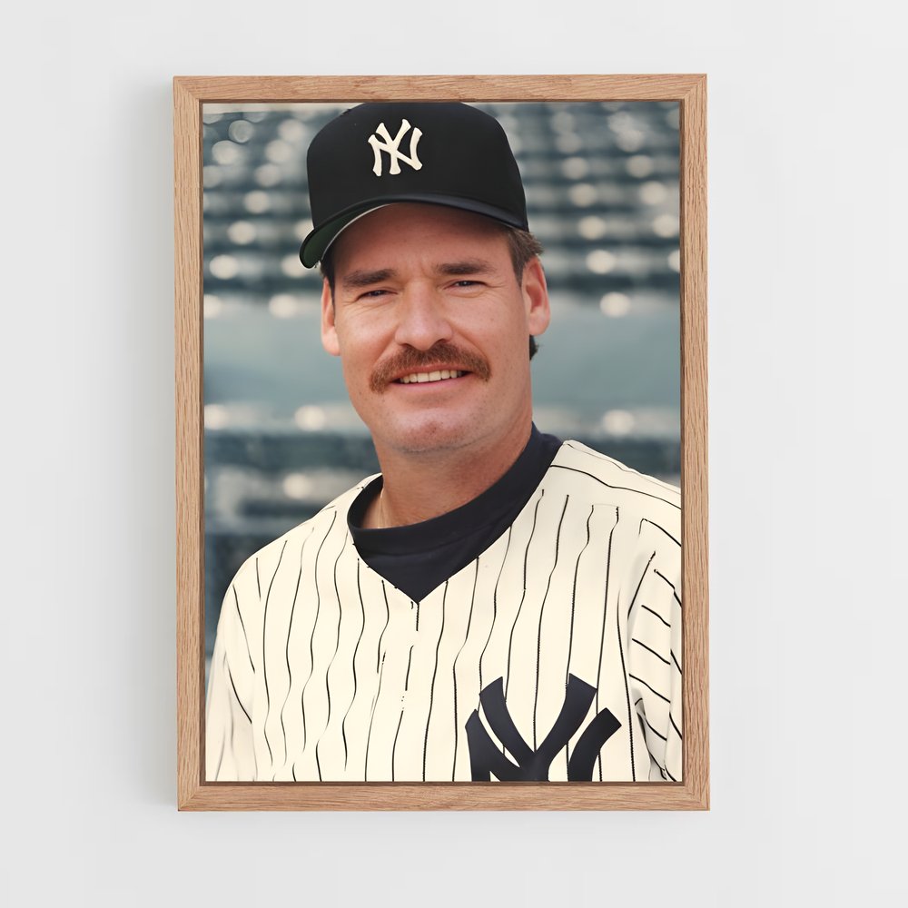 Poster Wade boggs stades – affiche Baseball (vue 4)